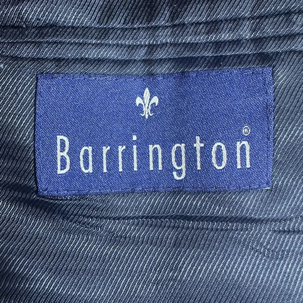 Vintage BARRINGTON TWEED WOOL Men's 44S Gray Blazer Sport Coat Two Button Jacket
